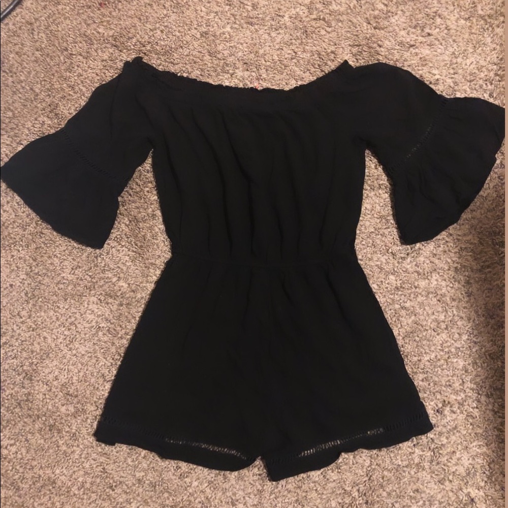 Black Romper lulus